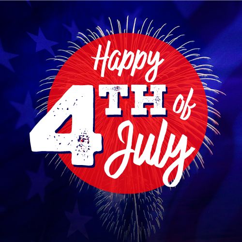 Fourth of July Fireworks Instagram Post