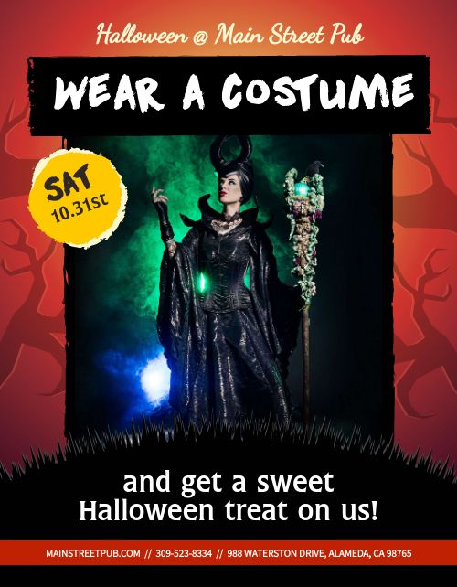 Halloween Costume Announcement page 1 preview