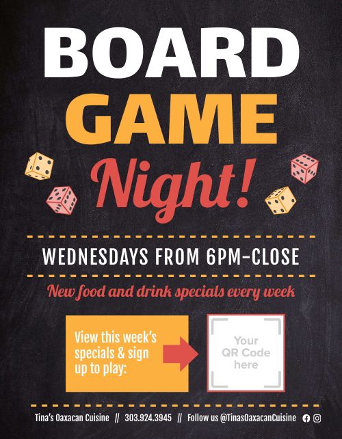 Game Night Announcement