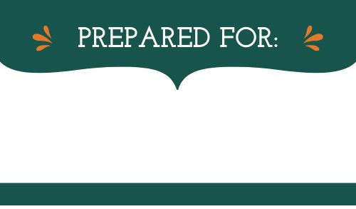 Carryout Prepared For Label page 1 preview