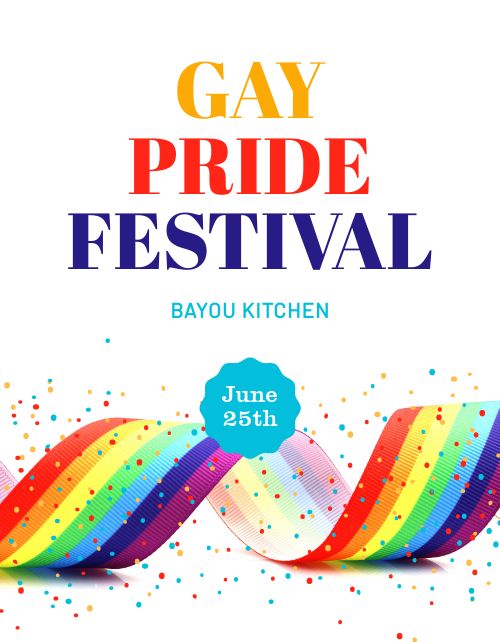 Gay Pride Flyer
