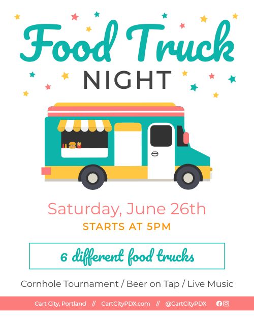 Food Truck Night Flyer