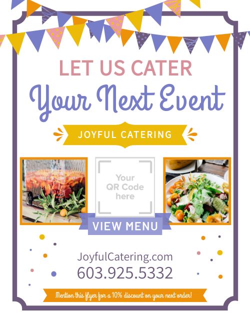Event Catering Sign