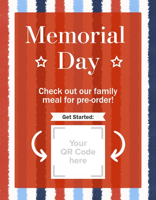 Memorial Day Signage page 1 preview