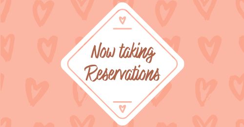 Valentines Reservations Facebook Post