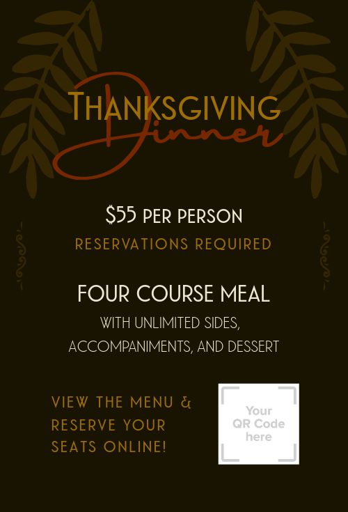 Thanksgiving Dinner Table Tent page 2 preview