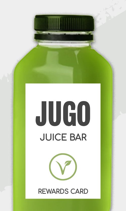 Green Juice Loyalty Card