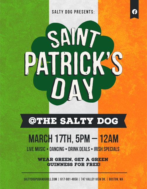 Irish St Patricks Day Flyer