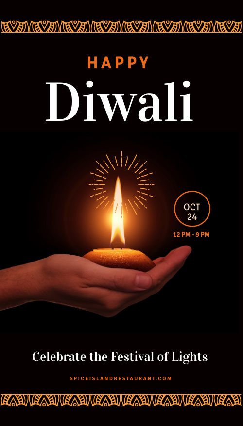 Traditional Diwali Digital Marketing Board