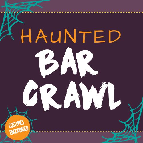 Haunted Bar Crawl Instagram Post