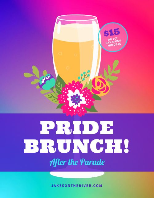 Pride Brunch Flyer