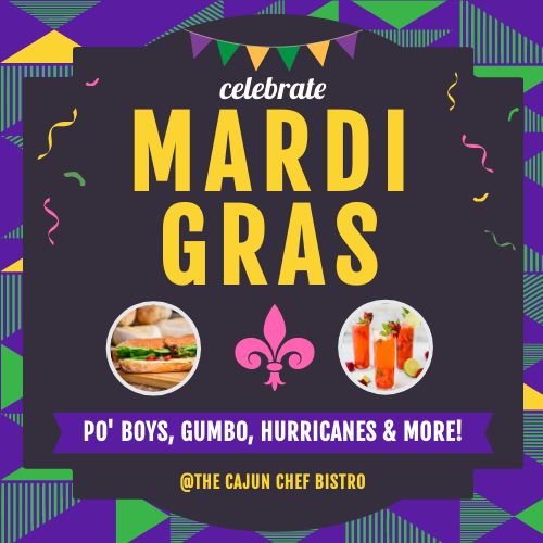 Mardi Gras Celebration Instagram Post