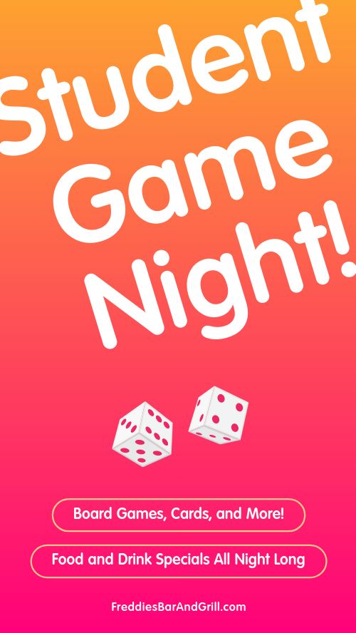 Gradient Student Game Night IG Story