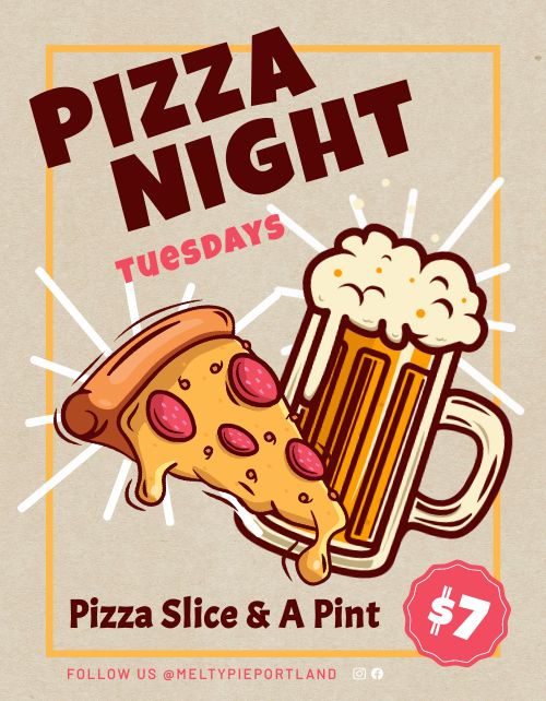Pizza Night Sign