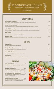 Hotel Dining Menu Design Template By MustHaveMenus