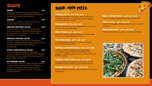 Electric Pizza Digital Menu Board page 2 preview