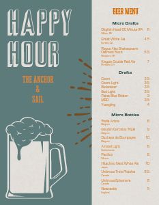 Happy Hour Beer Menu Design Template By MustHaveMenus   29e3526c Cdc9 44fc 9f7e F0cfe1ba6129