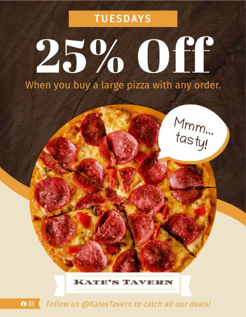 Pizza Specials Promo