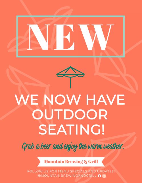 Outdoor Seating Promo