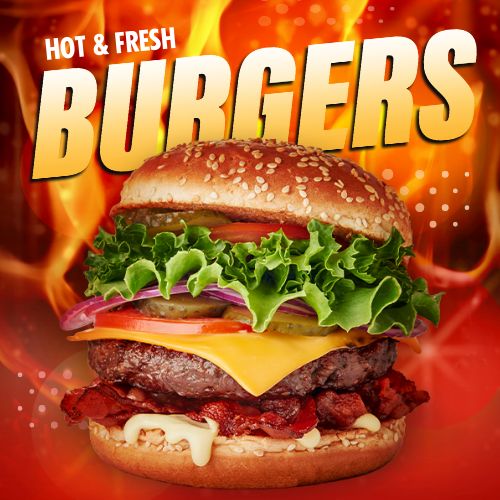 Burger Promo Instagram Post