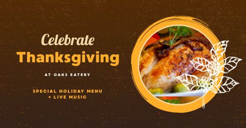 Brown Thanksgiving Celebration FB Post