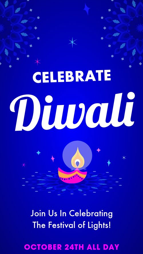 Celebrate Diwali IG Story