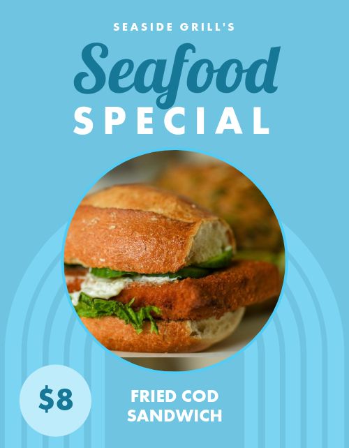 Seafood Specials Flyer