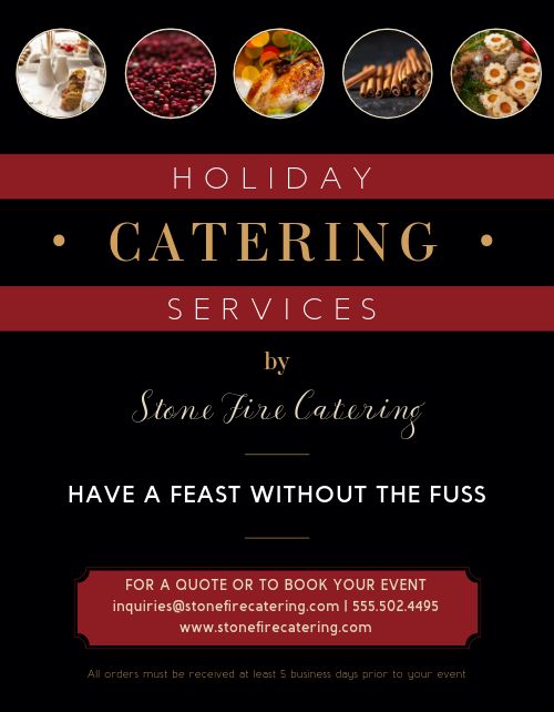 Seasonal Catering Flyer 