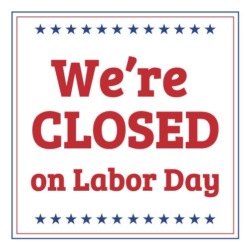 Closed Labor Day Instagram Post