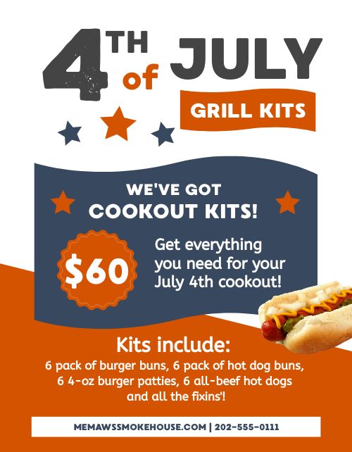 Holiday Grill Kits Flyer page 1 preview