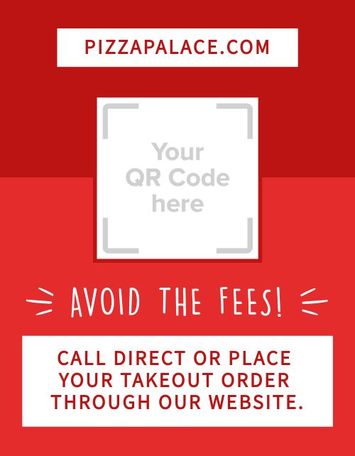 Order Direct Takeout Flyer