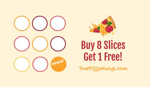 Free Slice Loyalty Card page 1 preview