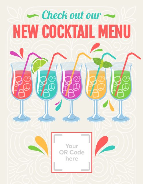 Cocktail Flyer page 1 preview