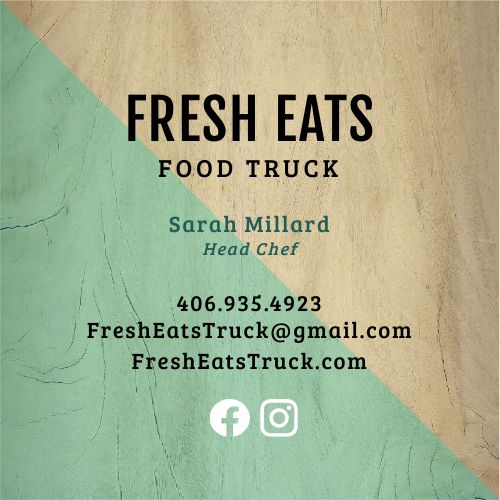 Food Truck Biz Card