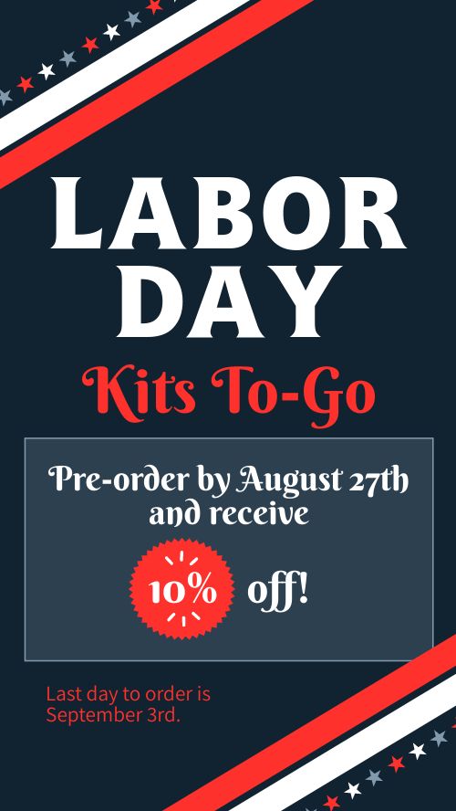 Labor Day Specials Facebook Story