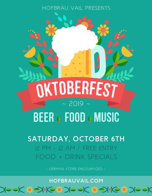 Oktoberfest Event Flyer page 1 preview