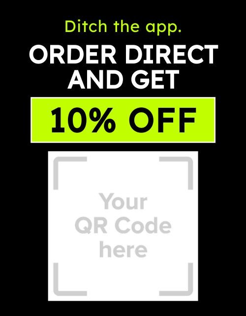 Simple Order Direct Discount Sign