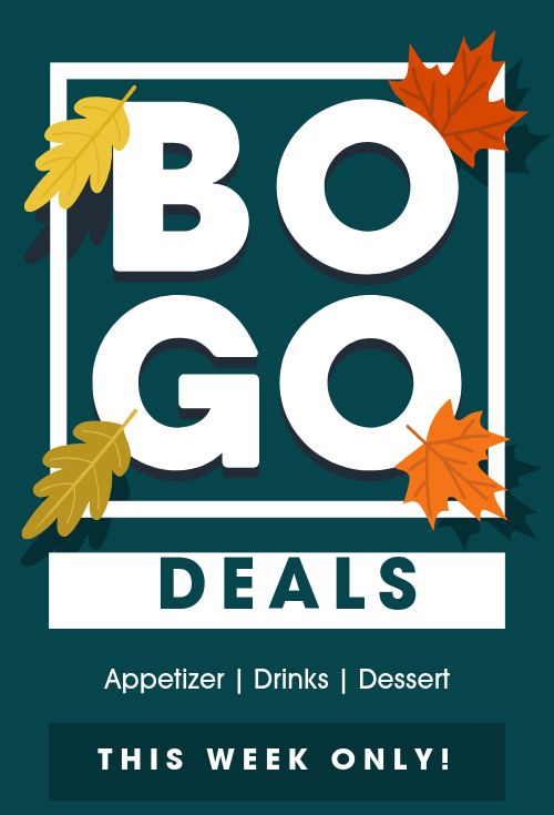 BOGO Fall Table Tent