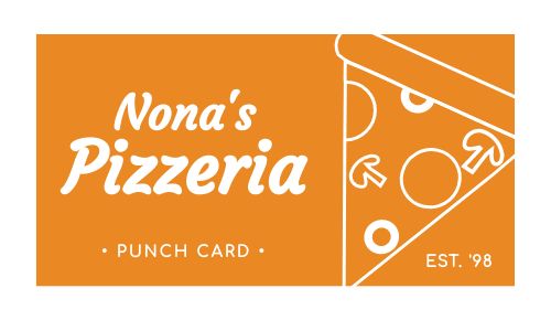 Restaurant Punch Card