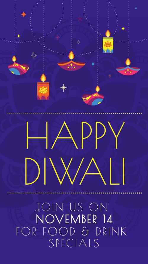 Diwali Lights Instagram Story