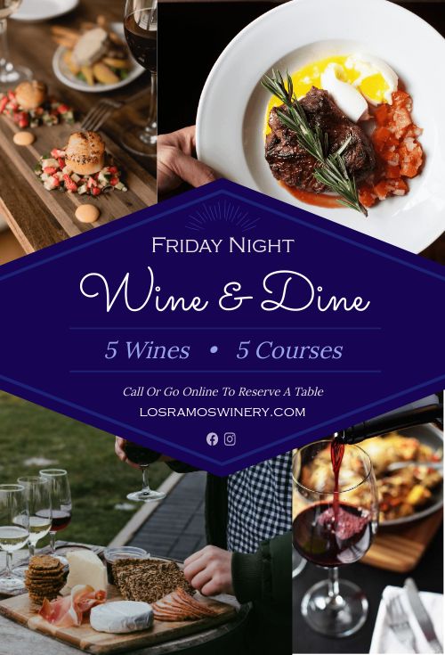 Dinner and Wine Tabletop Insert Template by MustHaveMenus