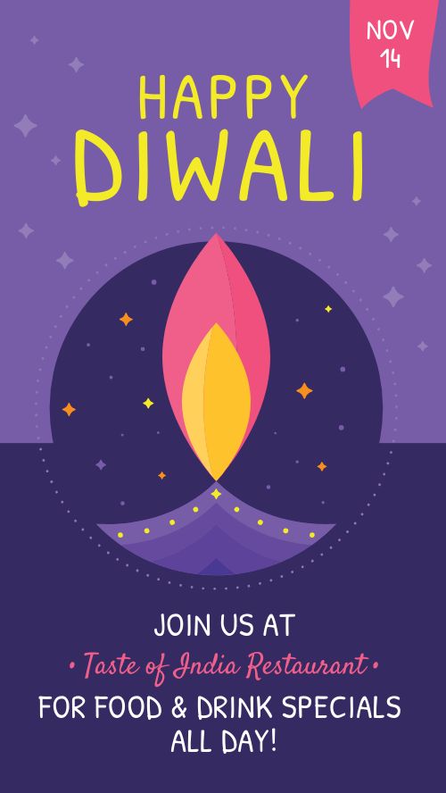 Diwali Specials Instagram Story