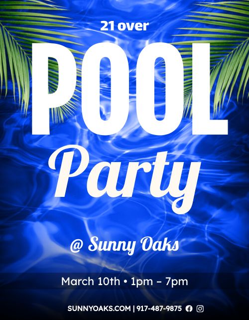 Pool Party Nightclub Flyer