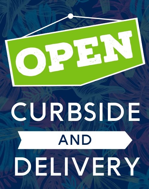 Open Curbside Sandwich Sign