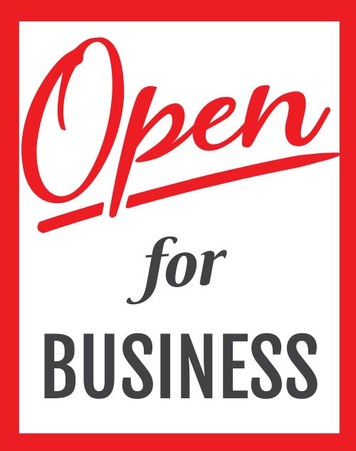 Open Folding Sign Template by MustHaveMenus