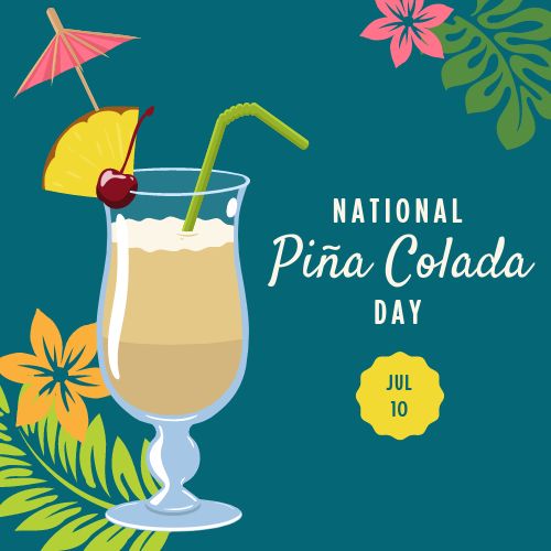 Pina Colada Instagram Update Free Template by MustHaveMenus