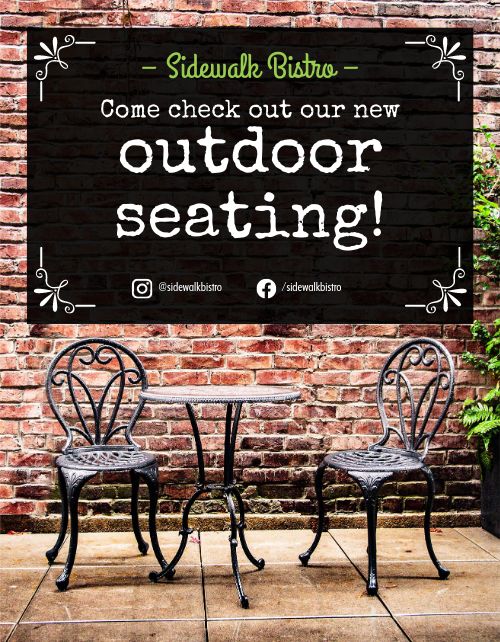 New Seating Flyer