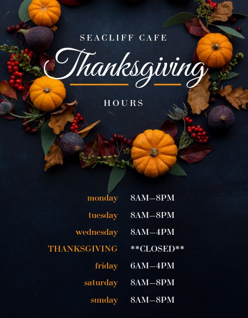 Thanksgiving Calendar Flyer