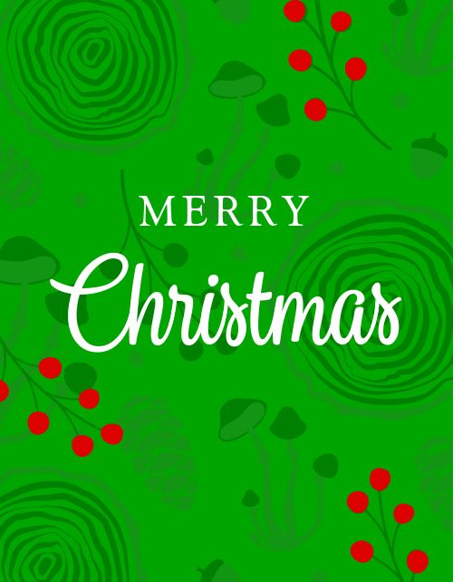 Green Christmas Flyer