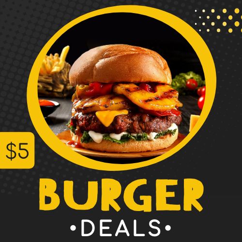 Daily Burger Specials Instagram Post